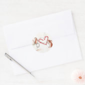 Vakantiemice Ronde Sticker (Envelop)