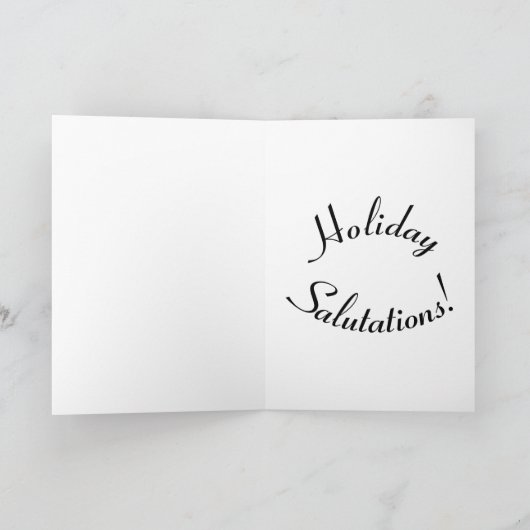 Vakantiemiddel & Groet #1 Kaart (Binnen)