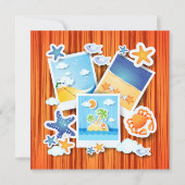 Vakantieminneringen, uitnodiging (Voorkant)