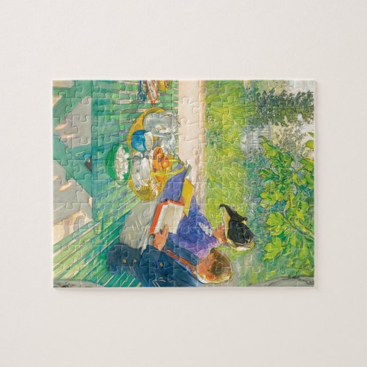 Vakantieminslag door Carl Larsson Legpuzzel (Horizontaal)