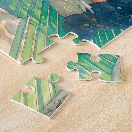 Vakantieminslag door Carl Larsson Legpuzzel (Zijkant)