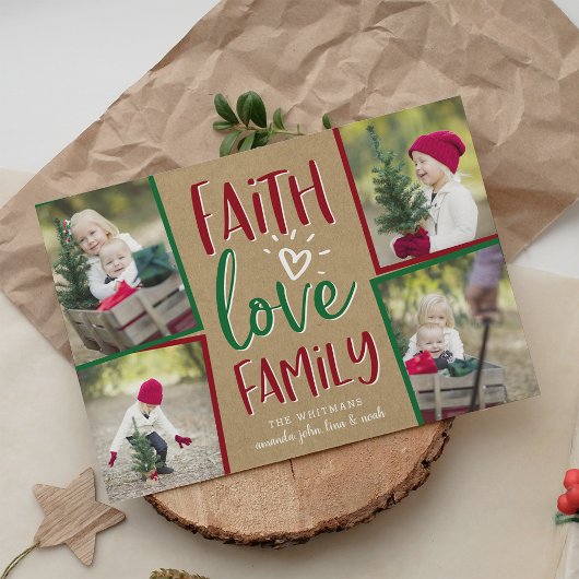 Vakantieminslag | Kaart voor kerstfoto's