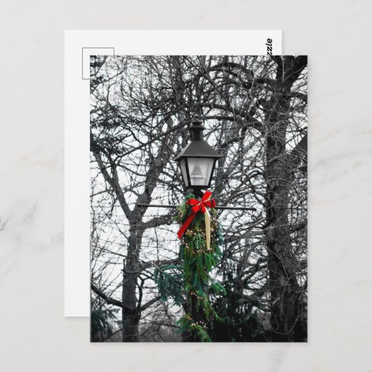 Vakantiemlamppost Briefkaart (Voorkant / Achterkant)