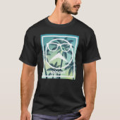 Vakantiemodus Basic Dark T-Shirt (Voorkant)