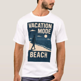 Vakantiemodus strand t-shirt