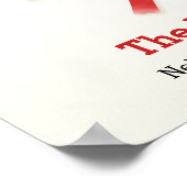 Vakantiemonogram Afdrukken, Mistletoe Wreate Poster (Hoek)