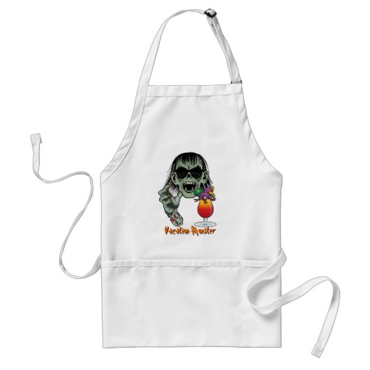 Vakantiemonster Standaard Schort (Voorkant)