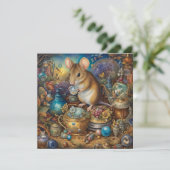 Vakantiemuis Feestdagenkaart (Staand voorkant)