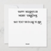 Vakantiemuis Feestdagenkaart (Achterkant)