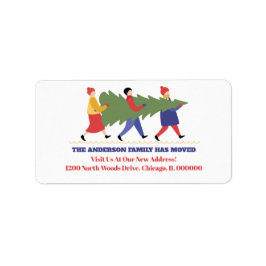 Vakantiemutatie Adres nieuw adres Etiket