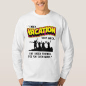 VAKANTIEOFFERTE T-SHIRT (Voorkant)