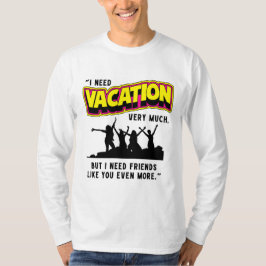 VAKANTIEOFFERTE T-SHIRT