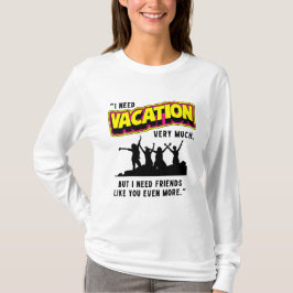 VAKANTIEOFFERTE T-SHIRT
