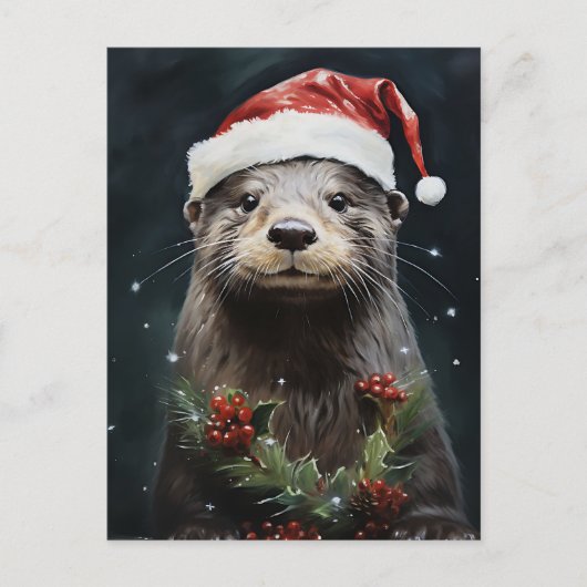 Vakantieotter Briefkaart (Voorkant)