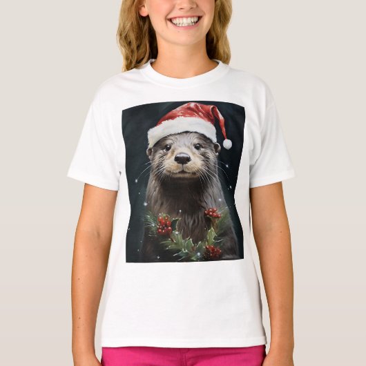 Vakantieotter T-shirt (Voorkant)