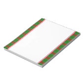 Vakantiepagina Notitieblok (Linkerzijde)