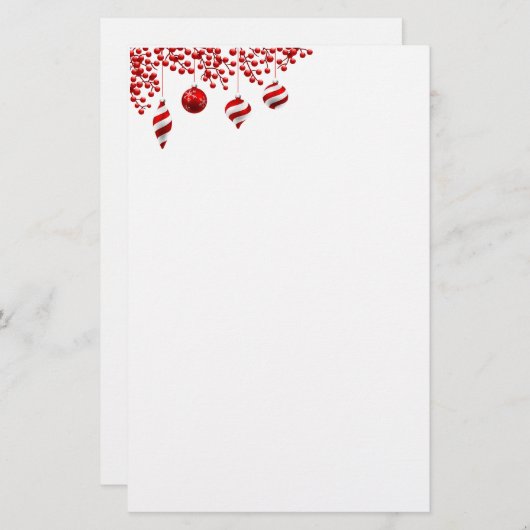 Vakantiepagina's Briefpapier (Voorkant / Achterkant)