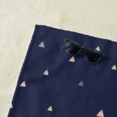 Vakantiepalm van de zon- en vun-reeks strandlaken (In situ)