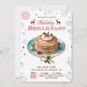 Vakantiepannenkoeken uitnodiging (Voorkant)