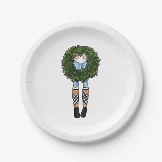 Vakantiepapier bord (Voorkant)