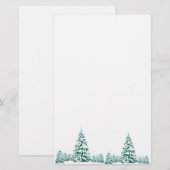 Vakantiepapier Briefpapier (Voorkant / Achterkant)