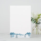 Vakantiepapier Briefpapier (Staand voorkant)