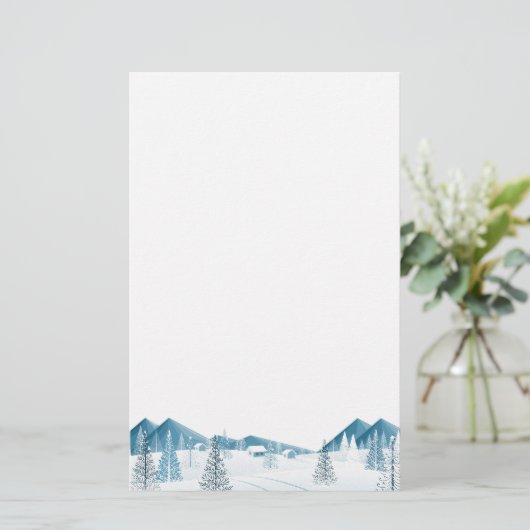 Vakantiepapier Briefpapier (Staand voorkant)