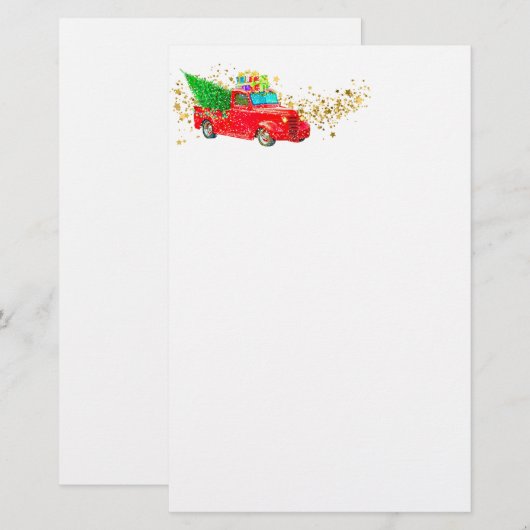 Vakantiepapier Briefpapier (Voorkant / Achterkant)