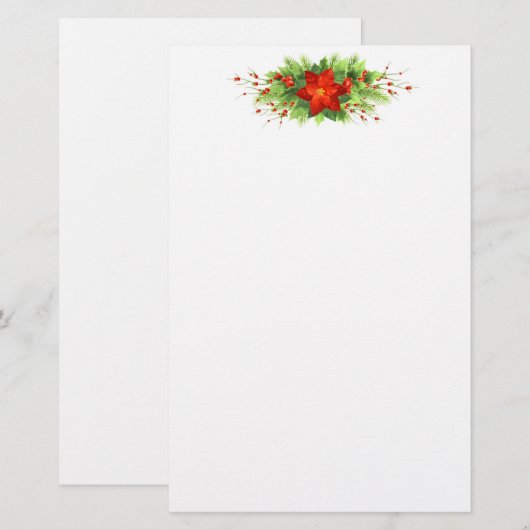 Vakantiepapier Briefpapier (Voorkant / Achterkant)