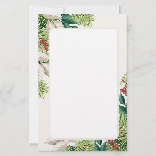 Vakantiepapier Briefpapier (Voorkant)