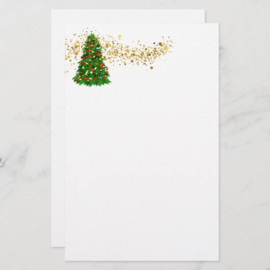 Vakantiepapier Briefpapier (Voorkant / Achterkant)