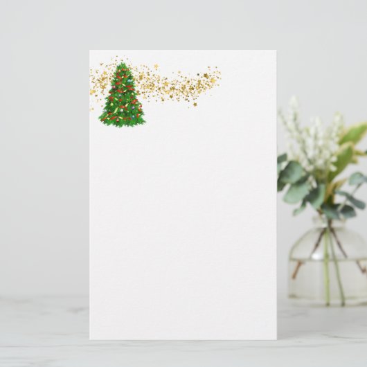 Vakantiepapier Briefpapier (Staand voorkant)