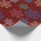Vakantiepapier met meerdere kleuren cadeaupapier (Hoek)