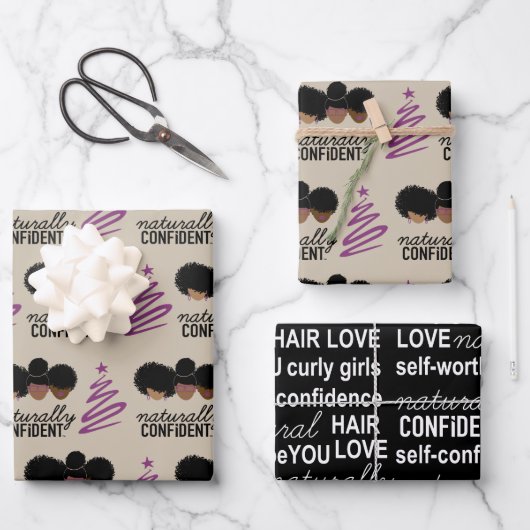 Vakantiepapier met natuurlijke betrouwbaarheid SET Inpakpapier Vel (Voorkant)