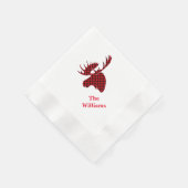Vakantiepapier Napkins-Pset Moose Servet (Hoek)