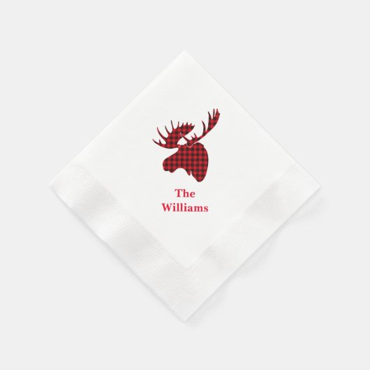 Vakantiepapier Napkins-Pset Moose Servet (Hoek)