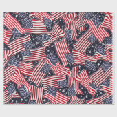 Vakantiepapier op 4 juli cadeaupapier (Vlak)