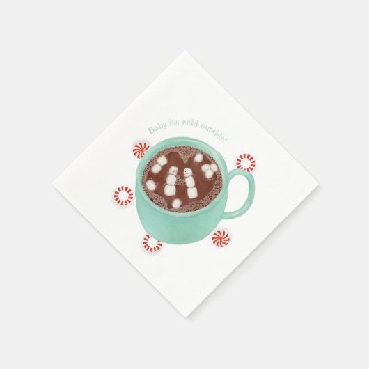 Vakantiepapier servetten (Hoek)