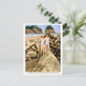 Vakantiepark, Olympic National Park, Vintage Briefkaart (Staand voorkant)