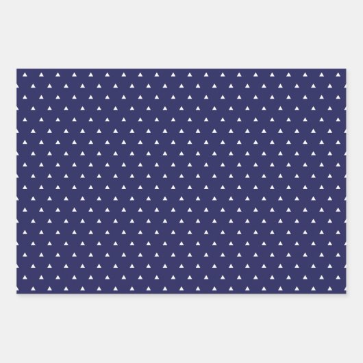 Vakantiepatronen vormen en geplakt rood blauw groe inpakpapier vel (Voorkant 3)