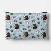 Vakantiepatroon Afro Eenhoorn Etui (Voorkant)