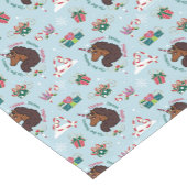 Vakantiepatroon Afro Eenhoorn Korte Tafelloper (Hoek)