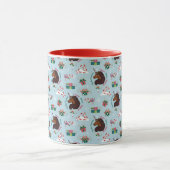 Vakantiepatroon Afro Eenhoorn Mok (Midden)