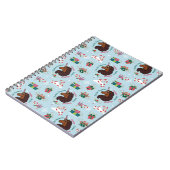 Vakantiepatroon Afro Eenhoorn Notitieboek (Linkerzijde)