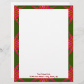 Vakantiepatroon Briefhoofd (Voorkant / Achterkant)