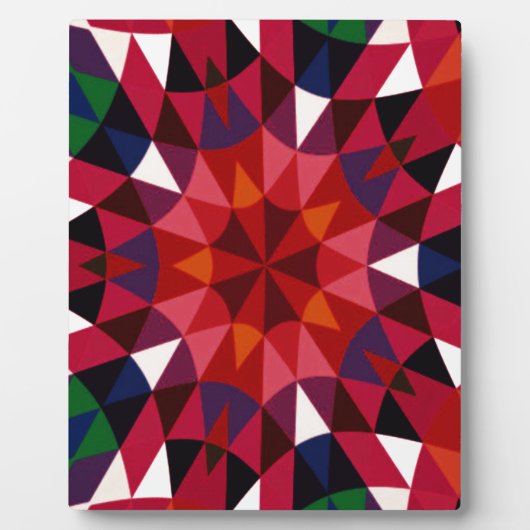 Vakantiepatroon Fotoplaat (Voorkant)