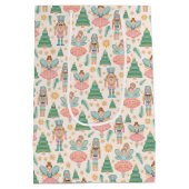 Vakantiepatroon in Notenkrakerballet Medium Cadeauzakje (Achterkant)