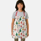 Vakantiepatroon in Notenkrakerballet Schort (Insitu)