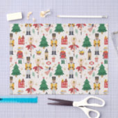 Vakantiepatroon in Notenkrakerballet Tissuepapier (Craft)