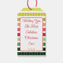 Vakantiepatroon in rood, groen en goud